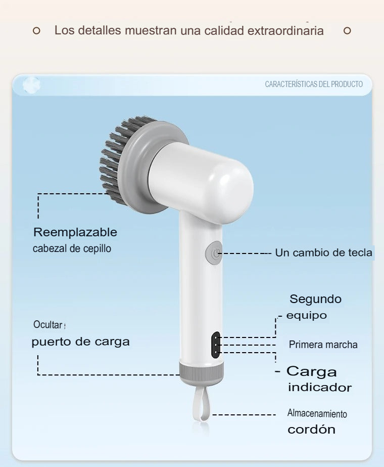 Cepillo multifuncional