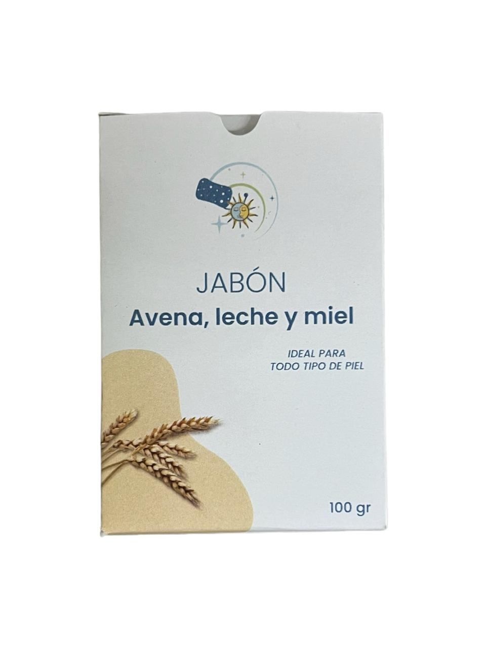 JABÓN DE AVENA, LECHE Y MIEL (paquete de 3)